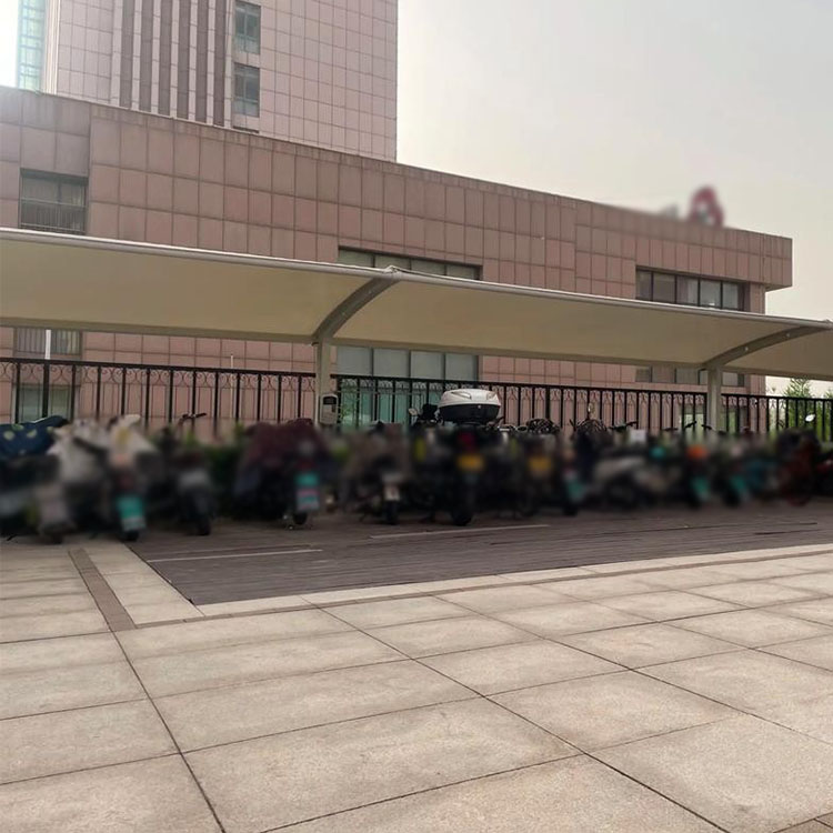 潢川县膜结构电动车棚