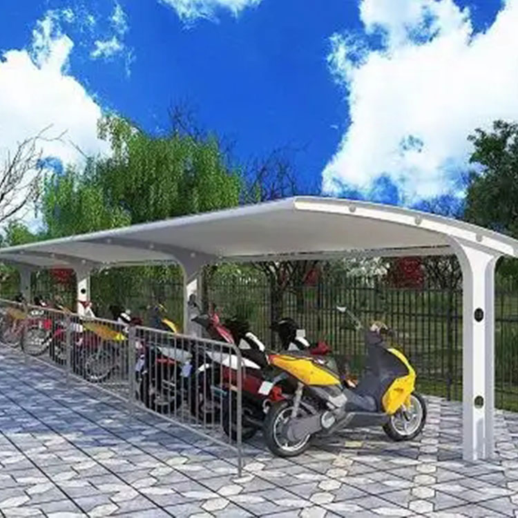 潢川县膜结构电动车棚